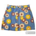 Unique Vintage  Denim Like MIni Skirt Photo 0