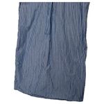 Abercrombie & Fitch Abercrombie Fitch Dress Womens XS Sleeveless Striped Ruffle Henley Western Blue Photo 8