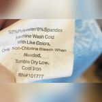 Source Unknown Blue Patterned Swim Skirt Photo 2