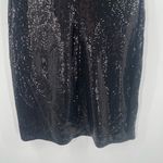 TASH + SOPHIE Dress Size Medium NWT Black Sequin Holiday New Years Sleeveless Photo 7