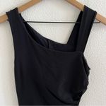 Elana Kattan Black Dress Layered Lined Boho Lagenlook Small Photo 3