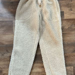 JoyLab  Cream Sherpa Joggers Photo 0
