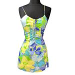 Sabo Skirt Sabo Floral Corset Chest Sleeveless Spaghetti Strap Massiel Mini Dress size XS Photo 6