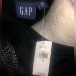 Gap Elegant Black flutter sleeve Lace Blouse Photo 2