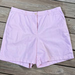 Lauren Ralph Lauren Women's Vintage Pink Chino Shorts Size 16 Photo 0
