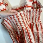 CAbi ✨ 6102 Cream Orange Striped Brunch Top Size S Photo 10