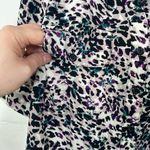Notations Woman’s Leopard Print Button Down Top short Sleeves size 1X Photo 8