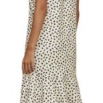 Hunter Bell Sleeveless Jensen Midi Dress Cream Black Size XS Photo 1