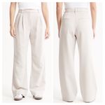 Abercrombie & Fitch Curve Love A&F Sloane Tailored Wide Leg Pant Photo 1