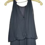 XScape  Navy‎ Pleated Maxi Dress Photo 4