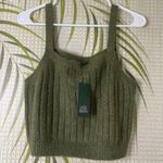 Wild Fable NWT sage green cropped sweater Size L Photo 7
