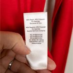 Wilfred  Free Red Diapason Long Sleeve Knit Top Scoop Neck Women's Small Photo 5