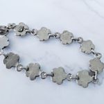 Premier Designs Vintage Clasp Bracelet Flowers with Iridescent Gems Photo 5