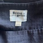 Holding Horses  Layered Navy Embroidered Skirt Teared Size 6 Photo 3