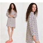 Frank & Eileen Women’s Hunter Vibrant Neon Floral Long Sleeve Dress Size Small Photo 2