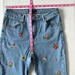 Romeo + Juliet Couture Y2K Floral Rainbow Jeans size M Photo 7