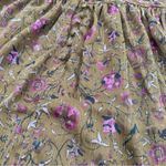 House of Harlow 1960 floral metallic mini dress Green Photo 4