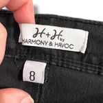 Harmony & Havoc Womens Denim Blue Jean Skinny Jeans Black Size 8 Photo 7