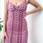Francesca’s hot pink knit Bodycon tank day dress Photo 0