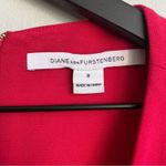 Diane Von Furstenberg Diane Von Furstenburg Capreena Mini Dress in Red Size 8 Photo 4