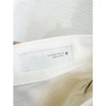 ZARA NWT White Cuffed Straight Leg Jeans Size 6 Low Rise Denim Y2K Quiet Luxury Photo 5