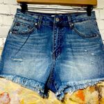 Sky And Sparrow  Distressed Denim Short Photo 2