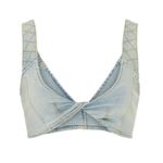 Retrofête Denim Willis Bra Top Blue Photo 1