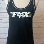 Fox Racing tank top shirt Sleeveless size Medium Black Moto Biker Motorcross Photo 0