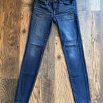 American Eagle Super Low Jegging Super Stretch Jean Women Size 6 Long Dark Wash Photo 0
