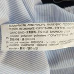 ZARA  Navy Knit Pullover with Zipper Hem and Blue Stripe Accent NWT Size Medium Photo 14