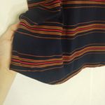 Garage T-Shirt Dress Striped Navy Red Mini Sporty Photo 4