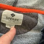 Sperry blue tie dyed hooded sweatshirt size small pullover top long sleeve Photo 2