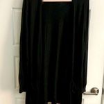 Maison Jules Madison Jules black long sweater lightweight around 37” length pockets Photo 0