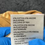 Anthropologie Plaid Pants in Tan Yellow Pink - straight cropped Photo 3