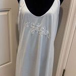 secret treasures Vintage  Elegant light blue Embroidered Nightgown size large Photo 0