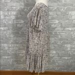 Bila Blue and Cream Floral Mini Dress Size L Photo 2