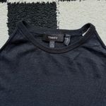 Theory Toleema Cold Shoulder Knit Sweater Top Black S Photo 2