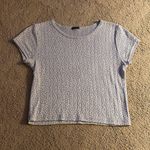 Brandy Melville  Blue Floral Shirt Photo 0