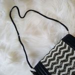 Nina Metallic Druzy Chevron Crossbody Clutch Photo 1
