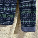 Northern Isles Full Zip Cardigan Sweater Blue Size L Photo 2