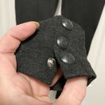 Talbots Heather Black Ponte Knit Button Accent Leggings Photo 6