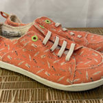 Vionic  Beach Pismo Casual‎ Sneaker: Canvas- Papaya Fun Sun Size 10 Photo 0