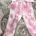 Pink Tie Dye Jogger Set Photo 6