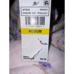 Brand New Miss Elaine Women's Size Medium White Floral Pink Lilac Robe Photo 2