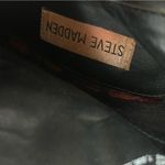 Steve Madden  Flocked Velvet Floral Peep Toe Heeled Booties Size 7 Photo 6