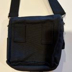 Napa Valley Black canvas Crossbody Bag with bronze Gold Accent could be unisex Photo 2