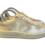 VEJA  Women's V-10 Low Top Sneaker , White Navy Sage Purple Beige , US 7 / EU 38 Photo 0