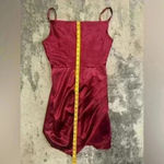 I.N. San Francisco Juniors  Burgundy  Dress Photo 5