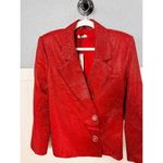 SLA The Label Red Paloma Sparkle Blazer Red Size XXS Photo 5