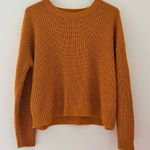 Forever 21  Mustard Yellow Sweater Knit Photo 0